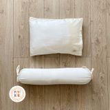  Gối ôm Tencel 60s Kem dài 60cm 