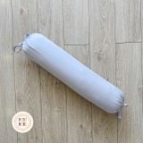  Gối ôm Tencel 60s Xám dài 60cm 