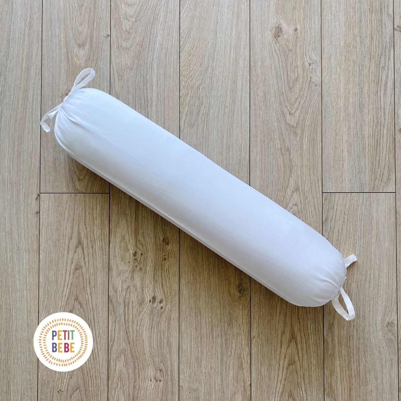  Gối ôm Tencel 60s Trắng dài 60cm 