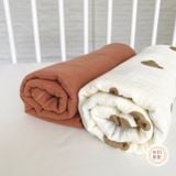 Khăn tắm 100x100cm cho bé Petit Bebe 