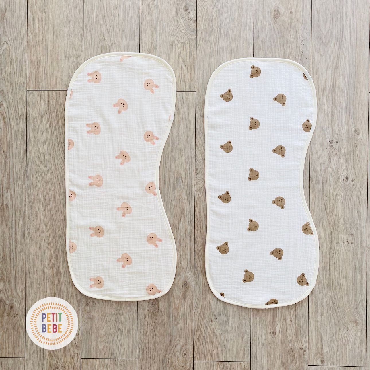  Khăn lót vai hỗ trợ vỗ ợ hơi cho bé Petit Bebe 