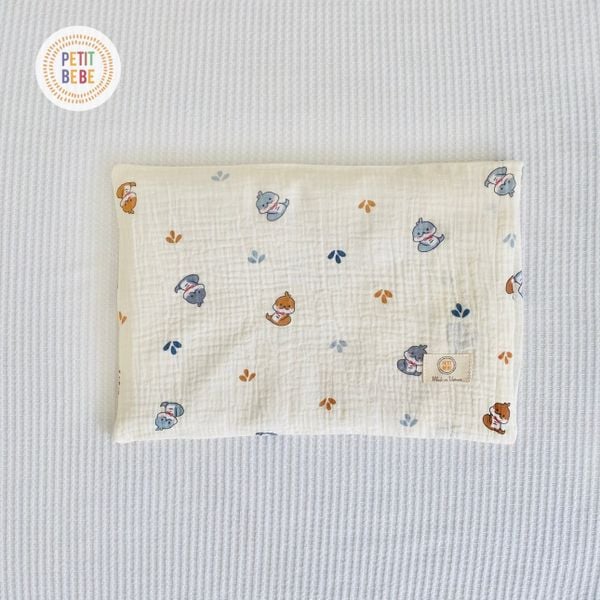  Gối mỏng Bé Na lót đầu sơ sinh 