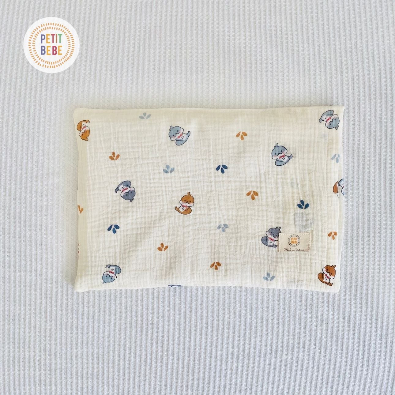  Gối mỏng Bé Na lót đầu sơ sinh 