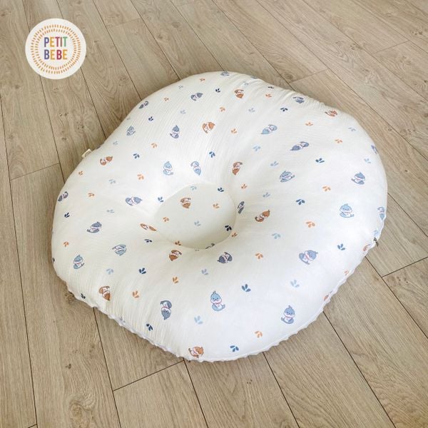  Gối chống trào Bé Na muslin 