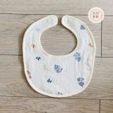  Yếm cho bé vải muslin 6 lớp 