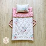 Gối nằm tencel 60s Nàng Tiên Cá cho bé mẫu giáo tiểu học 