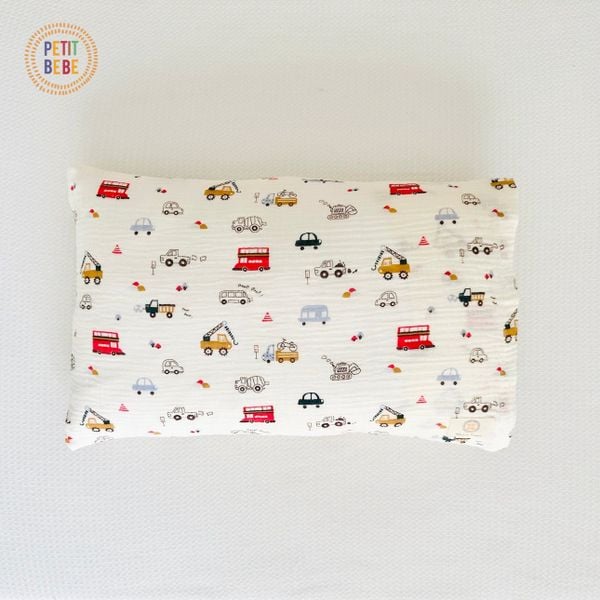  Gối nằm muslin Ô tô cho bé mẫu giáo tiểu học 