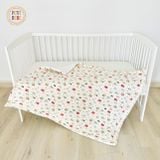  Chăn chần bông muslin cho bé 100x120cm 