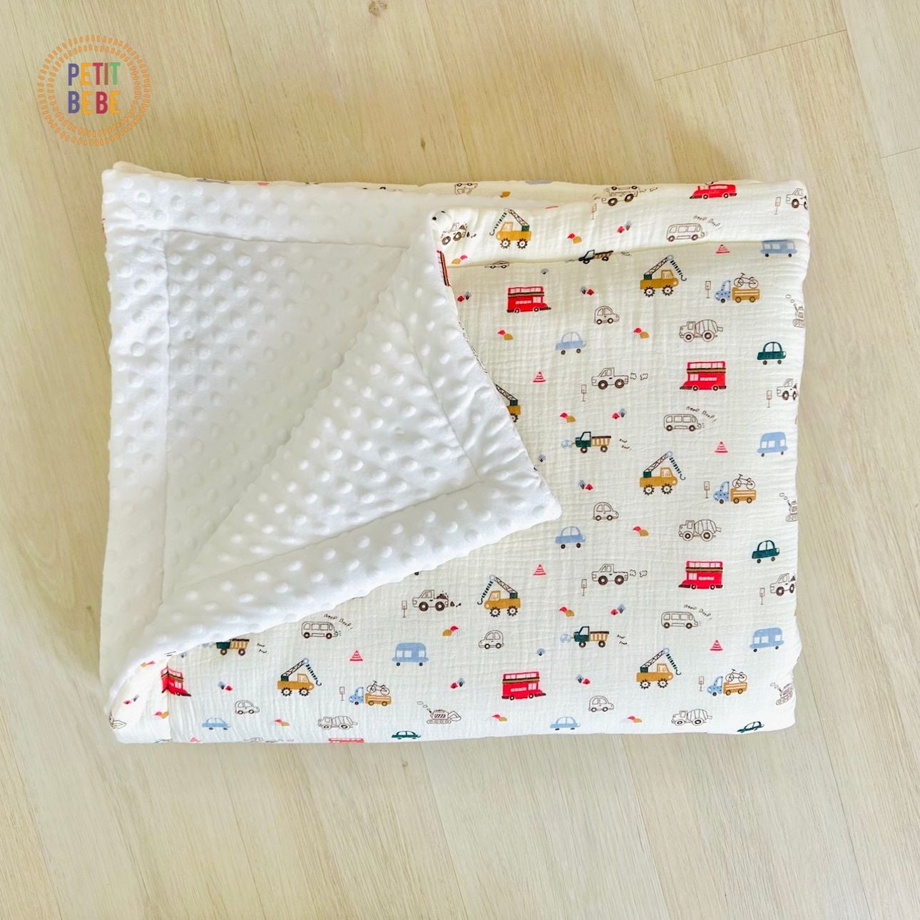  Chăn chần bông muslin cho bé 100x120cm 