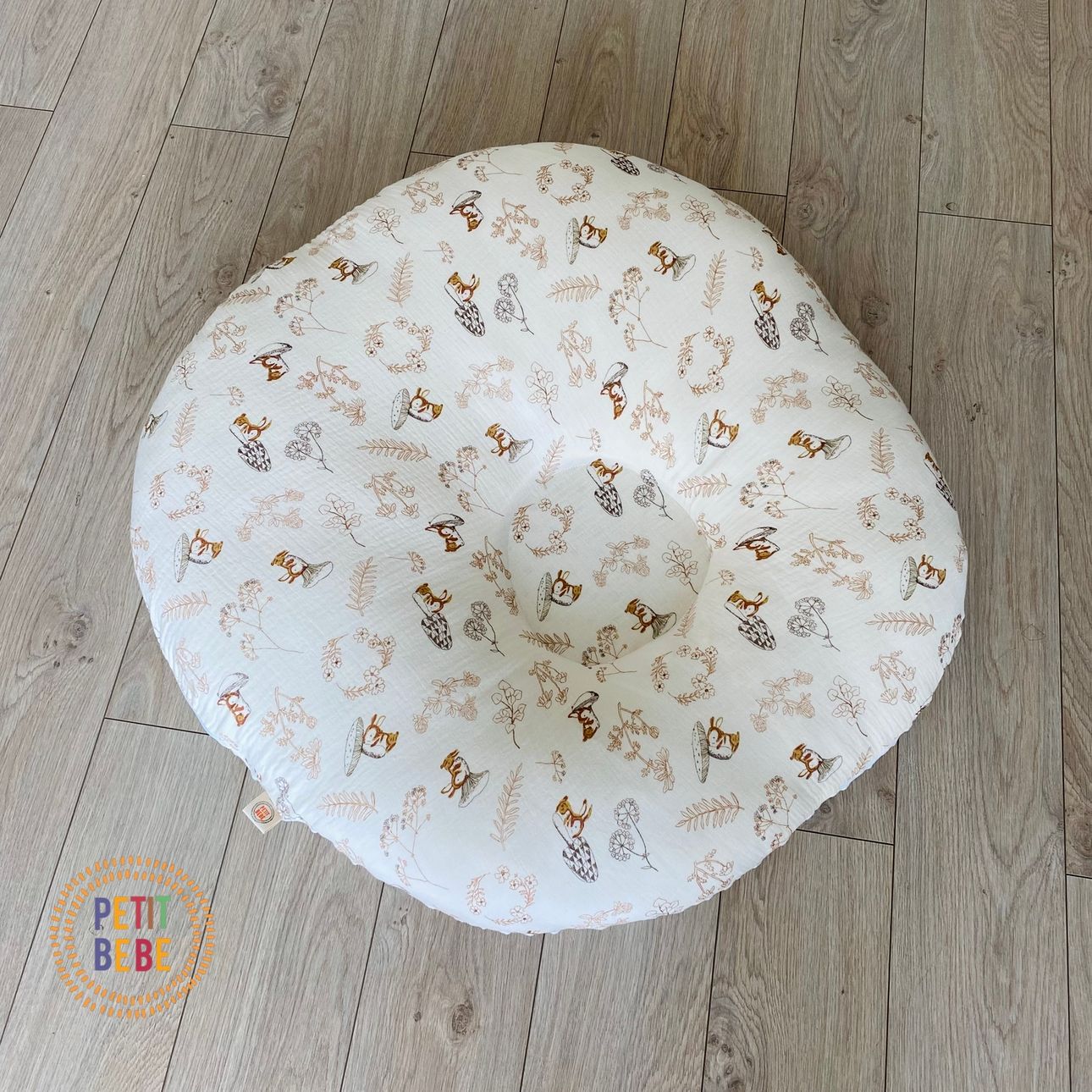  Gối chống trào Sóc Nâu muslin 