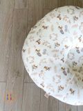  Gối chống trào Sóc Nâu muslin 