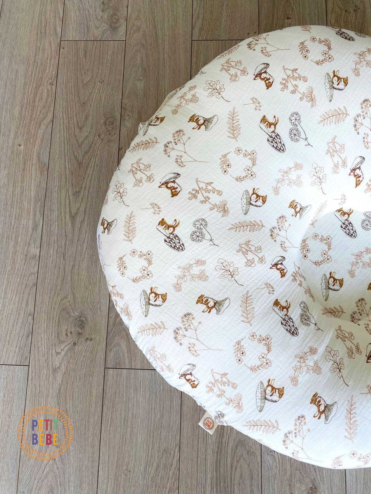  Gối chống trào Sóc Nâu muslin 