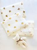  Gối mỏng Gấu Con lót đầu sơ sinh 