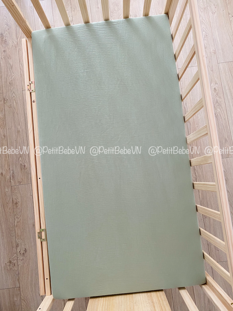  Ga bọc nệm 62x114cm muslin trơn 