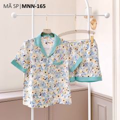 Pijama lụa mango mềm mại, không nhăn Satino TNQN - Jisoo Mint