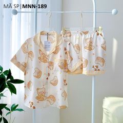Pijama lụa mango mềm mại, không nhăn Satino TNQN - Honey Cream