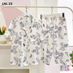 Pijama Lụa latin mềm mại, sang trọng Satino TNQL - Micha Ivory