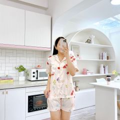 Pijama Lụa  Latin Satino TNQN - Hansel Beige