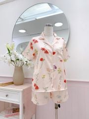 Pijama Lụa  Latin Satino TNQN - Hansel Beige