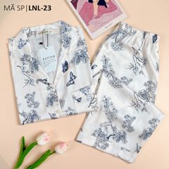 Pijama Lụa latin mềm mại, sang trọng Satino TNQL - Micha Ivory