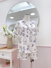 Pijama Lụa latin mềm mại, sang trọng Satino TNQN - Micha Ivory