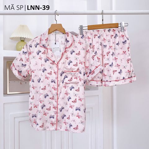 Pijama Lụa latin mềm mại Satino TNQN - Twinky Pink