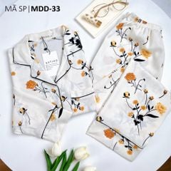 Pijama nữ Lụa Mango TDQD Satino - Grace Cream