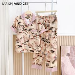 Đồ pijama nữ lụa mango TNQD Satino - Estee Lilac