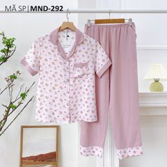 Pijama nữ Lụa Mango TNQD Satino - Helen Lilac AHQT