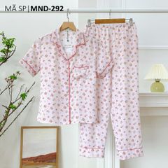 Pijama nữ Lụa Mango TNQD Satino - Helen Pink