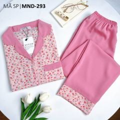 Pijama nữ Lụa Mango TNQD Satino - Windy Pink AHQT