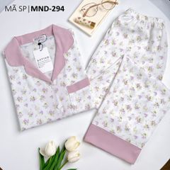 Pijama nữ Lụa Mango TNQD Satino - Helen White