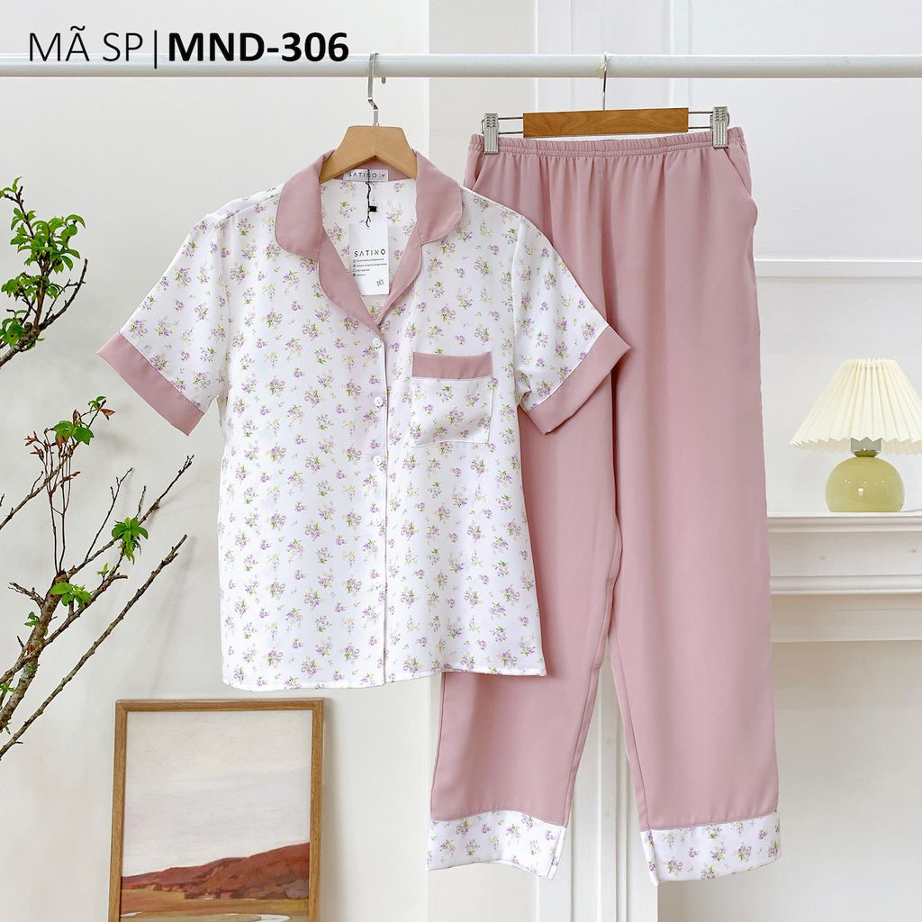 Pijama nữ Lụa Mango TNQD Satino - Helen White AHQT