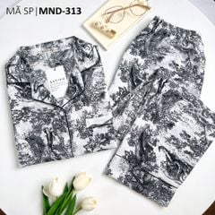 Pijama nữ Lụa Mango TNQD Satino - Toile White
