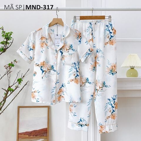 Pijama nữ Lụa Mango TNQD Satino - Viva Nude