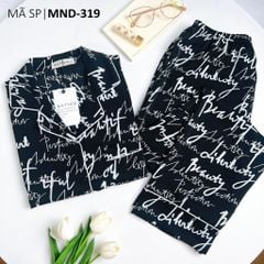 Pijama nữ Lụa Mango TNQD Satino - Amber Black