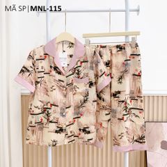 Đồ pijama nữ lụa mango TNQL Satino - Estee Lilac