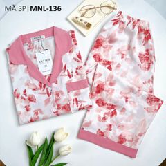Pijama nữ Lụa Mango TNQL Satino - Kilie Pink