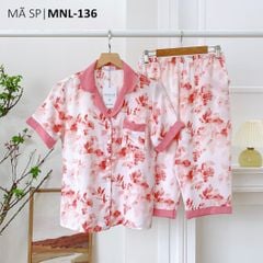 Pijama nữ Lụa Mango TNQL Satino - Kilie Pink