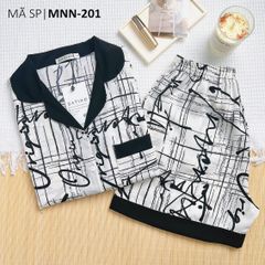Đồ pijama nữ lụa mango TNQN Satino - Harvey White