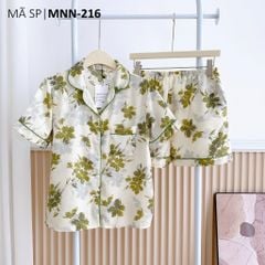 Đồ pijama nữ lụa mango TNQN Satino - Moria Cream
