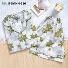Đồ pijama nữ lụa mango TNQN Satino - Moria Cream