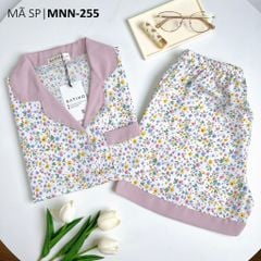 Pijama nữ Lụa Mango TNQN Satino - Holic Lilac
