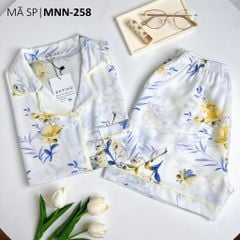 Pijama nữ Lụa Mango TNQN Satino - Viva Cream