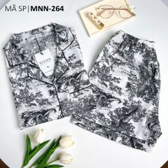 Pijama nữ Lụa Mango TNQN Satino - Toile White