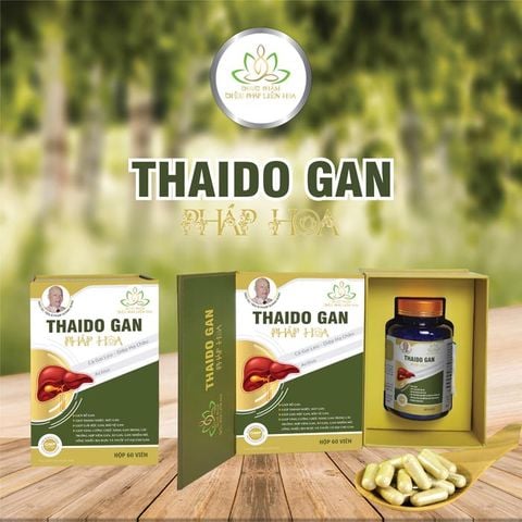 THAIDO GAN - Viên Uống Thải Độc Gan Pháp Hoa (Hiệu thuốc)