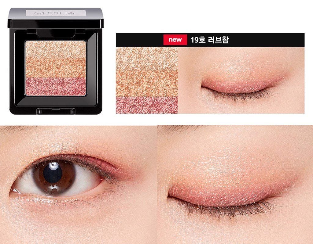 MISSHA Phấn mắt 3 màu Triple Shadow – DADA Beauty