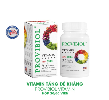 Provibiol Viên uống bổ sung vitamin và khoáng chất – DADA Beauty