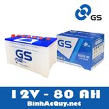  Bình ắc quy nước GS 12V - 80AH | Mã 95D31R 