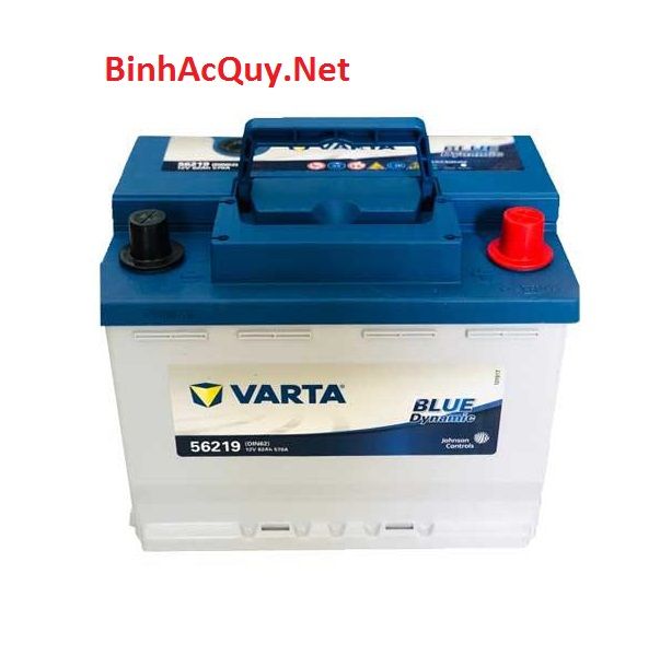  Bình ắc quy Varta DIN62 (12V-62AH) | Mã 56219 